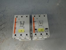 Sprecher Schuh 100A CA7-85-00  CA7-60 Interlocked Contactors 120V Coil Used