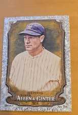 2024 Topps Allen & Ginter - Lou Gehrig #129 Foil Filagree