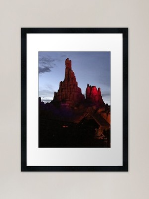 Großer Donnerberg Sonnenuntergang gerahmt gerahmt Wandbild Poster Leinwanddruck Bild