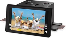 Film and Slide Scanner   Convert 35mm, 126, 110 Film Negatives  Slides to 22...