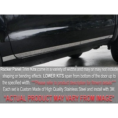 For Chevy Cruze 2011-2015 SAA L-Type Polished Rocker Panel Covers