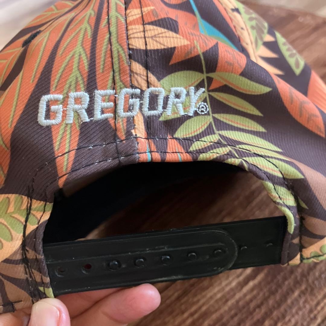 GREGORY Leaf Pattern Baseball Cap Adjustable Snap… - image 3