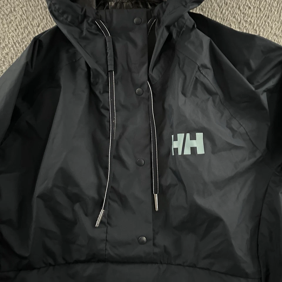 Helly Hansen Womens Jacket Blue Size Medium Loke Packable Anorak 100% Polyester - Image 4 of 4