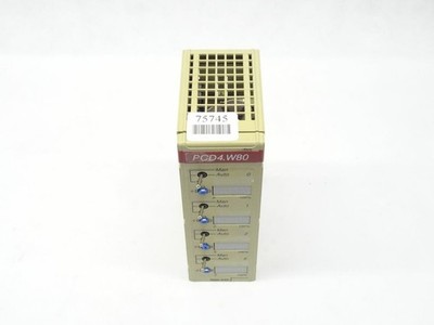 Saia PCD4.W800 / PCD4.W80 Version A Analog Outputs