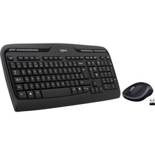 Logitech MK330 Funk Tastatur, Maus-Set Deutsc...