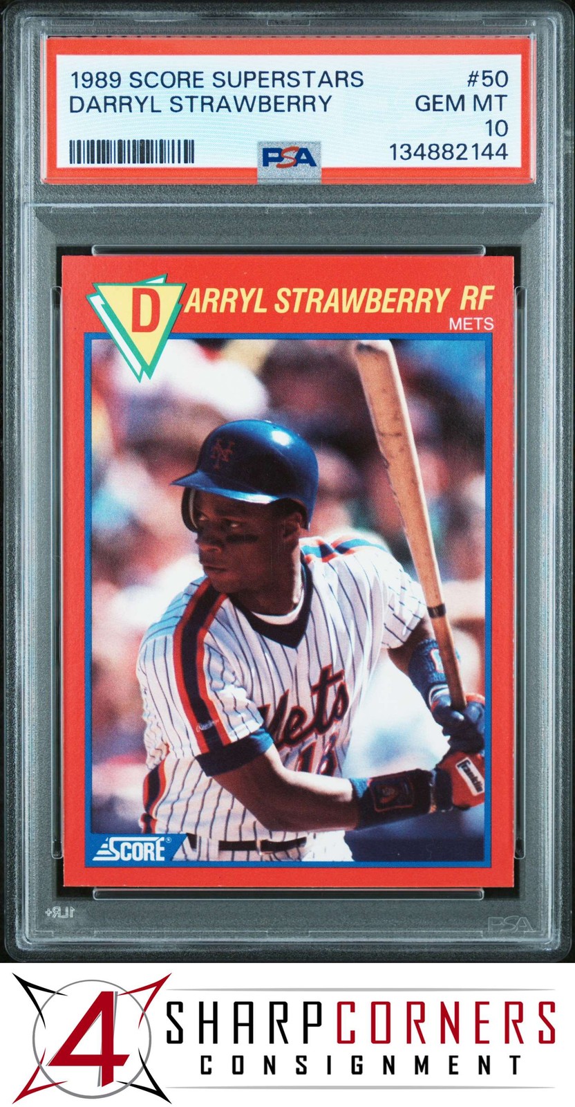 1989 Darryl Strawberry #50