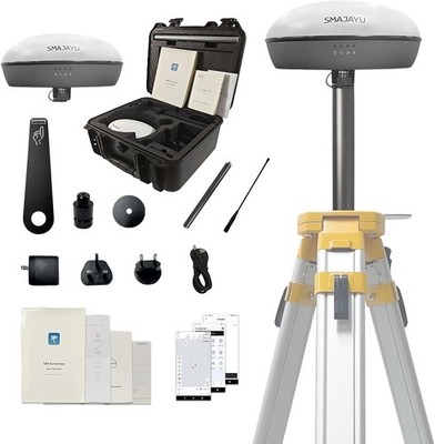 SMA20 Pro Base PPK RTK GNSS Receiver Surveying Software Rover Base Switched
