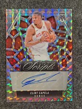 2024-25 Panini Mosaic Scripts Clint Capela Auto #MS-CCA 