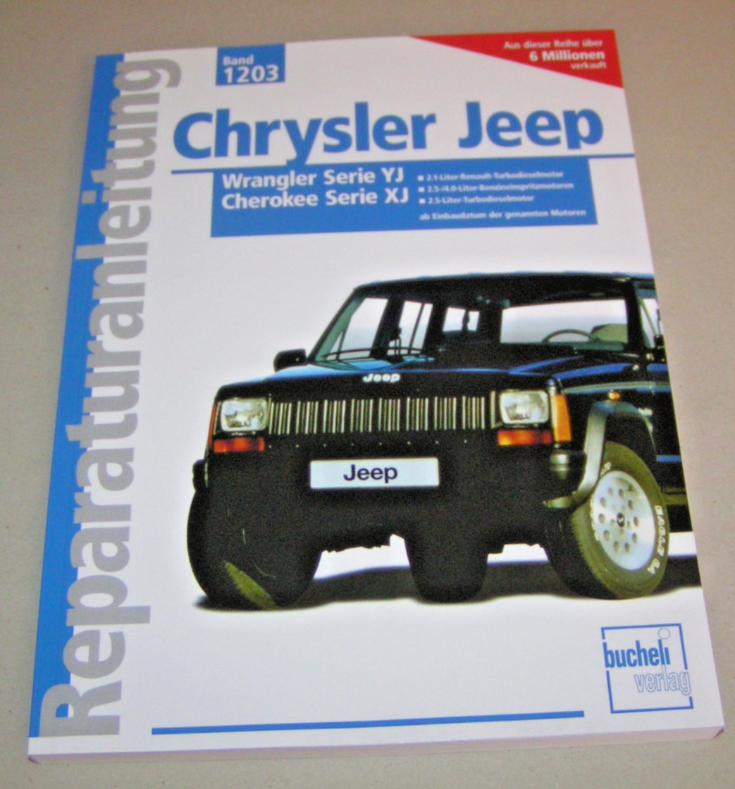 Repair Manual Chrysler Jeep Wrangler Series YJ / Cherokee Series XJ
