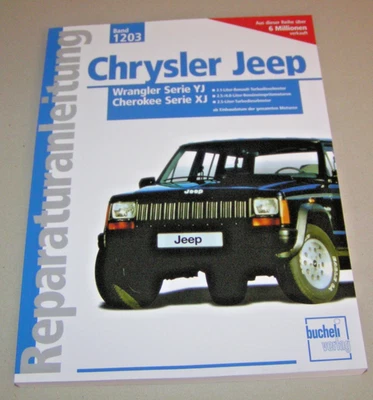 Manual De Reparación Chrysler Jeep Wrangler Serie YJ / Cherokee Serie XJ - Imagen 1 de 2