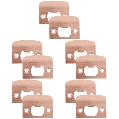 5 Pack Schließbleche Für Außentüren Türlochbedeckungsplatte Türtrittplatten
