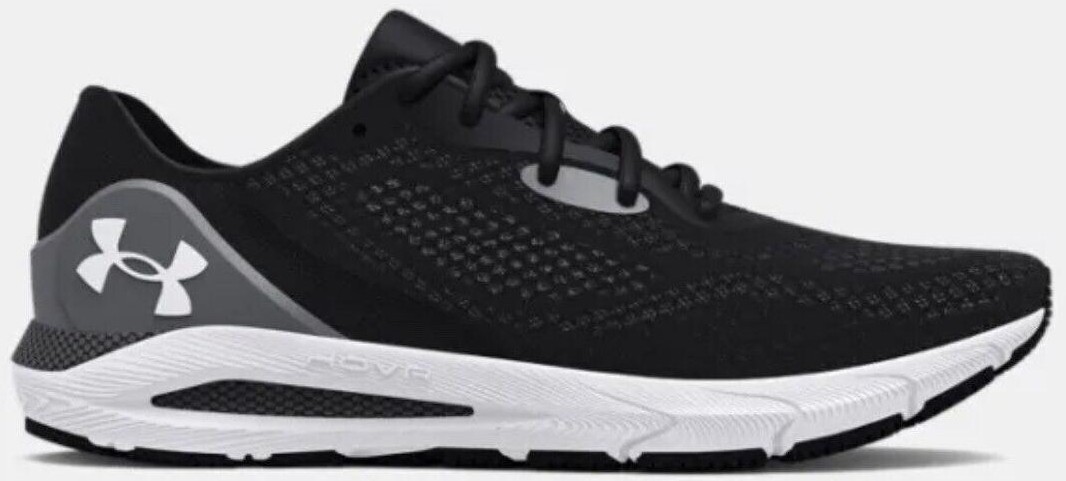 Under Armour HOVR Sonic 5 Black and White Knit Running Shoes size:8.5. Excellent Under Armour 3024906 Women main image 3