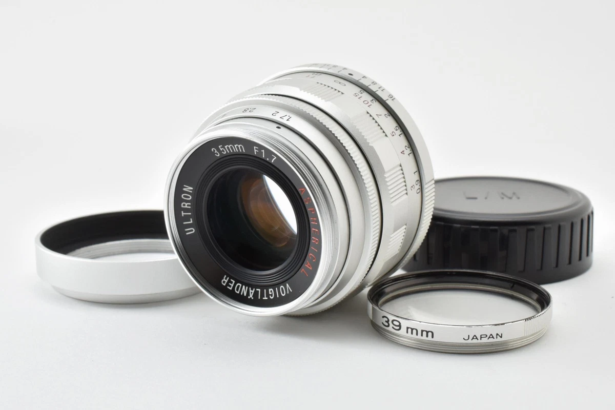 Voigtländer Camera Lenses 35mm Focal f/1.7 Maximum Aperture for