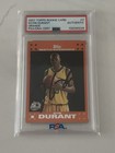 KEVIN DURANT SIGNED SONICS 2007 TOPPS ORANGE ROOKIE CARD #2 RC AUTO PSA/DNA
