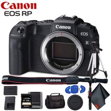 Canon EOS RP Mirrorless Digital Camera Body Only - Includes - Cleaning Kit,