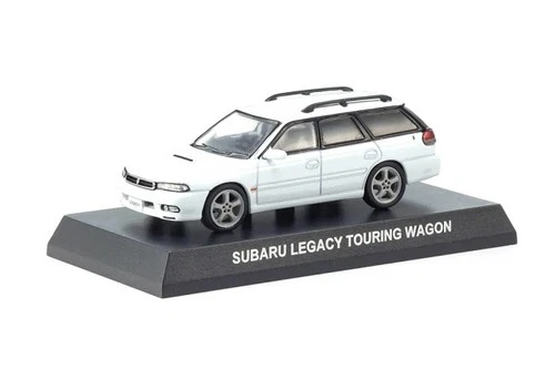 Kyosho Subaru Legacy Touring Wagon 1996 Whit 1:64 K07116B