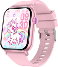 Smart Watch for Kids, 12 Puzzle Games HD Touch Screen Watches, Step Counter, Hea