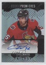 2017 Trilogy Rookie Premieres Level 2 Black Foil 11/21 Colin White #88 Auto 2rd