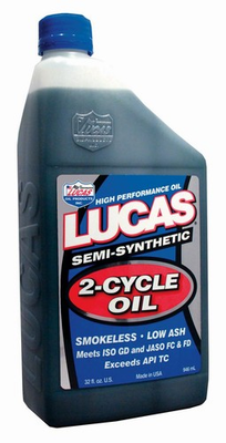 #ad Lucas Oil Engine Oil Semi Synthetic 2 Cycle Oil $22.53