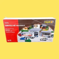 Faller #130296 Filling Station Car Wash HO Scale New Sealed 