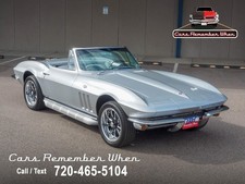 1966 Silver Chevrolet Corvette   | C2 Corvette Photo 1