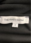 The Vanity Room Women's Black Strapless Twist Front Cutout Wide Leg Jumpsuit S — photo 3