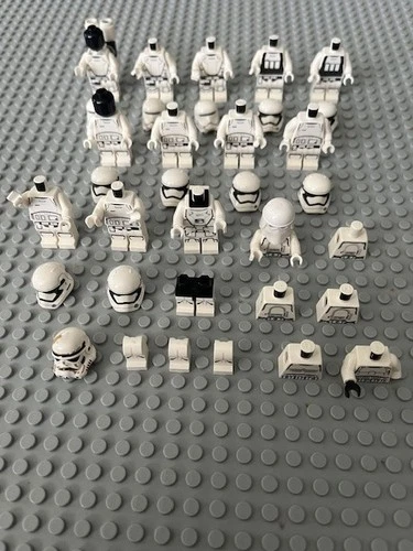 LEGO Star Wars Stormtrooper Minifigure Lot – Parts & Figures –VG - EX Conditi