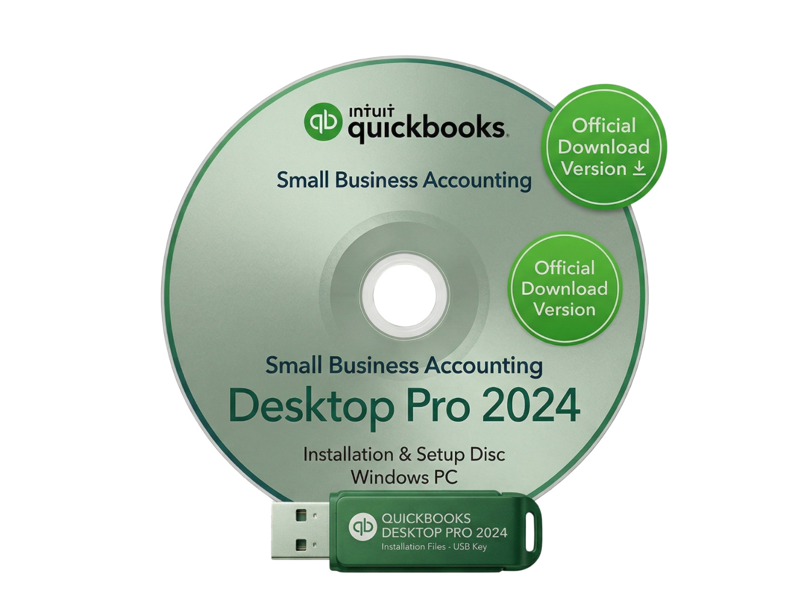 Small Business Accounting Software Pro Edition QB Desktop 2024 Lifetime Permanen