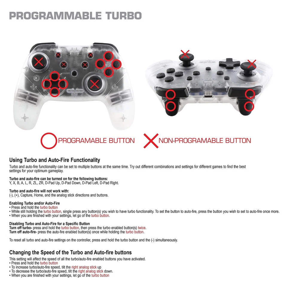 Wireless Core Controller for Nintendo Switch - Bluetooth Pro Controller Alter... - Image 2 of 4