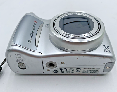 Canon PowerShot SX100 IS シルバー PC1256キャノン 【公式通販】
