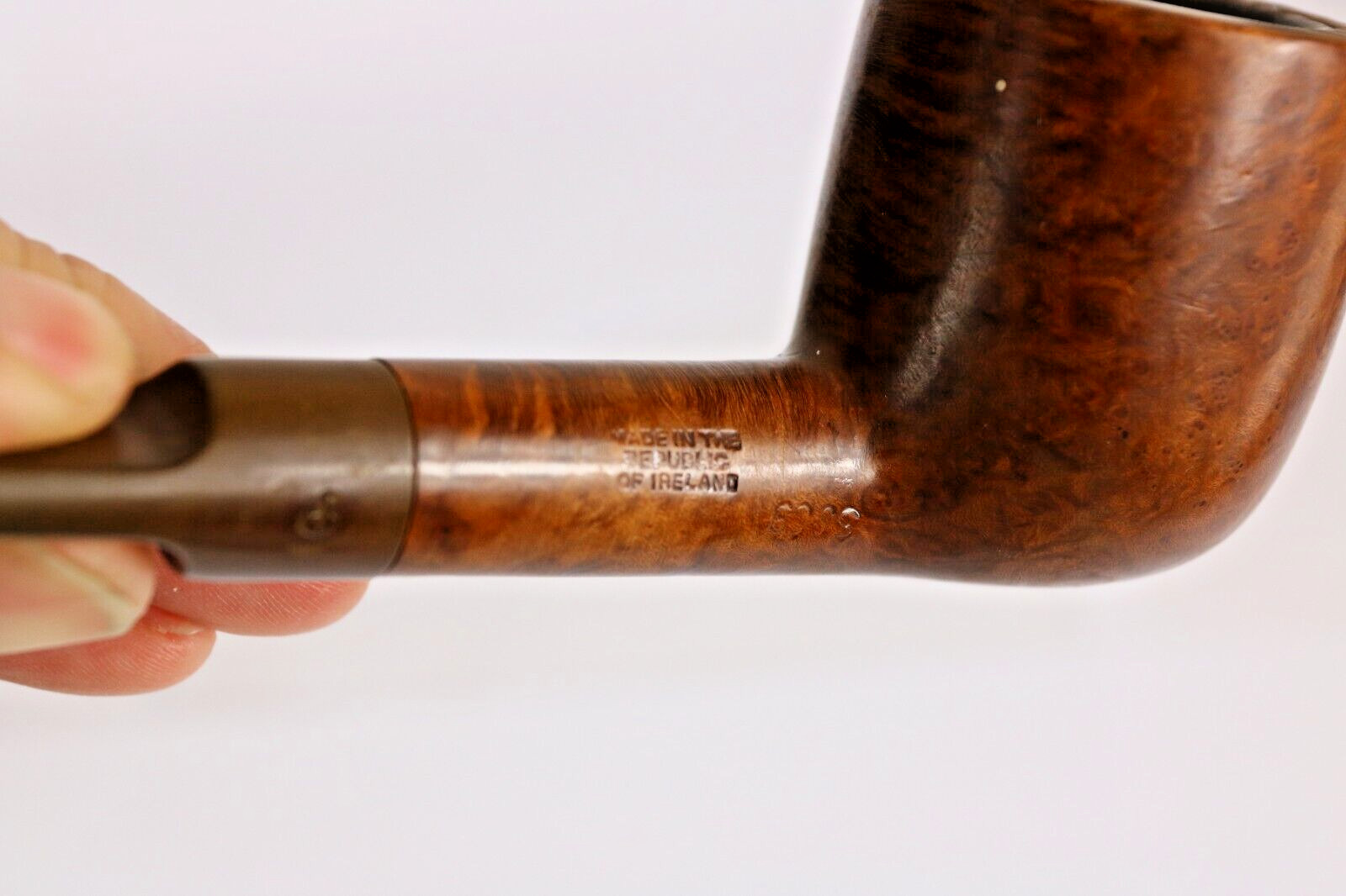 PETERSON'S DELUXE Smokers pipe #606S MADE IN THE REPUBLIC OF IRELAND Used