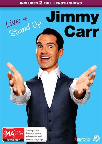 M23 BRAND NEW SEALED Jimmy Carr - Live & Stand Up (DVD, 2016, 2-Disc Set) - Picture 1 of 1