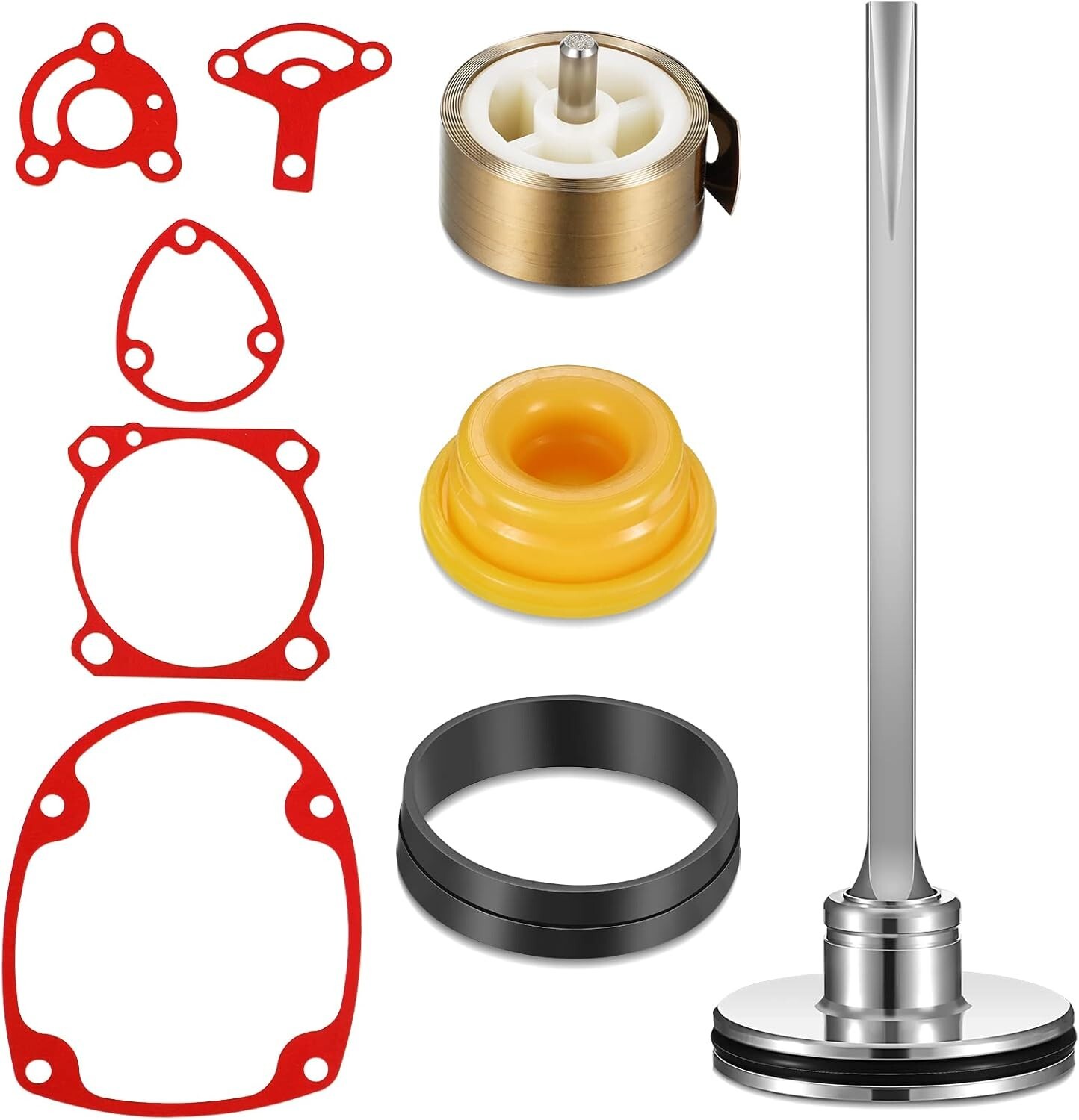 9 Pieces Tools Parts Gasket Kit Bumper Air Nail Gun Parts Nail Gun Driver Bumper