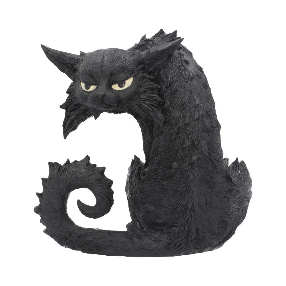 Large Black Cat Witches Familiar Figure Salem 25.5cm
