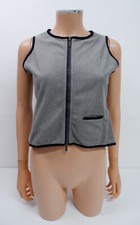 Maharishi Mhi Y2k Womens Fleece Gilet Size 8 Sleeves Jacket Bnwots