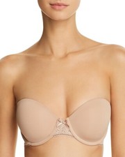 B.tempt'd by Wacoal Modern Method Beige Covertible Strapless Bra L49230 Size 38C