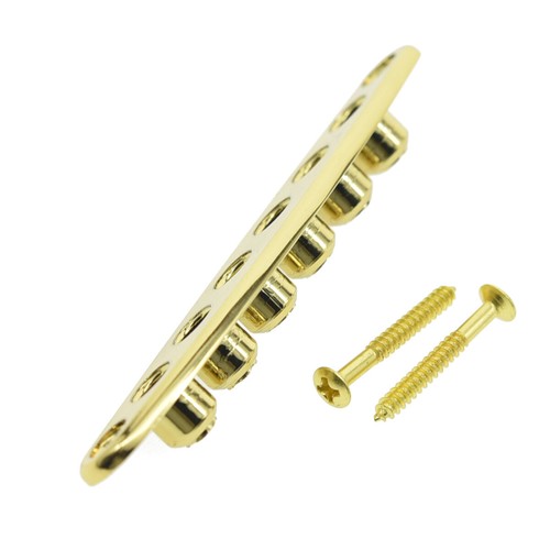 Ponte per chitarra stringa corpo piastra ferrule piastra corda ferrule piastra boccola - Foto 18 di 19