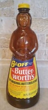 Mrs. Butterworth The Original Buttered Syrup 24 FL. OZ. Glass Bottle