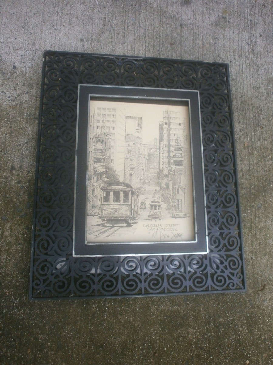 Don Davey 「California St San Francisco」 Don Davey Signed Art Print California Street San Francisco 5