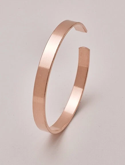 COPPER FAYRE Copper Bracelet Plain - 6 1/2" long 1/4" wide C2