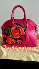 louis vuitton tasche alma GM Rose Graffiti Stephen Sprouse