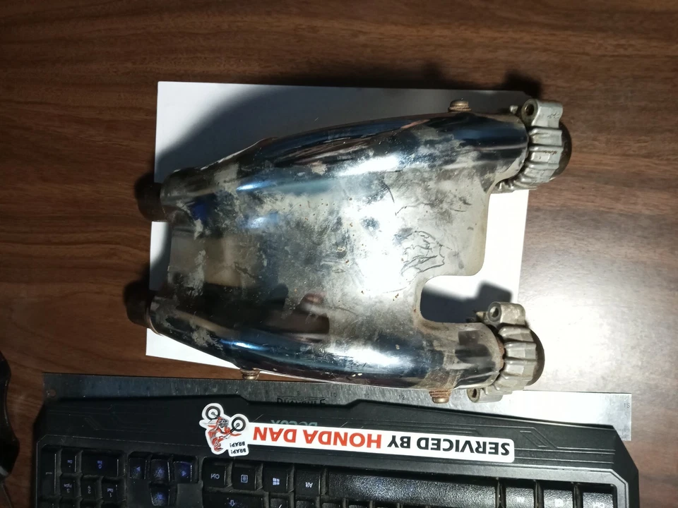 Tubos de escape Honda Magna Sabre 18370-MB0-890 18420-MB0-890 700cc-750cc1982-1986 Foto 3 de 4