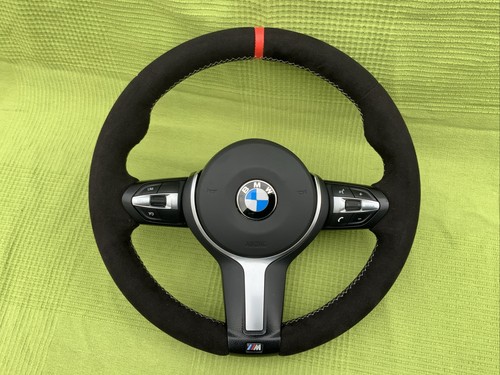 BMW F20 F21 F22 F30 F31 F33 F34 F25 X3 M VOLANTE DEPORTIVO ALCANTARA COMPLETO - Imagen 5 de 24
