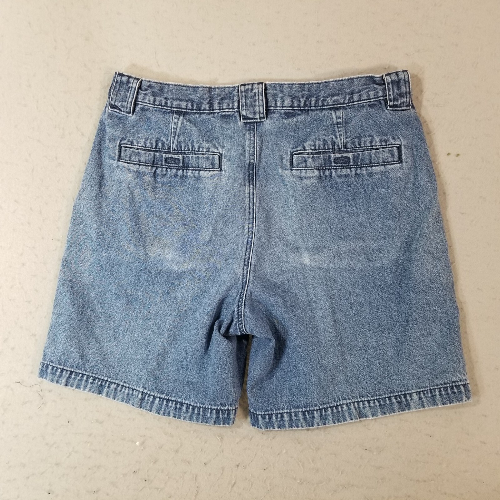 Savane Cargo Hiking Shorts Men's 34x7 blue denim comf… Gem