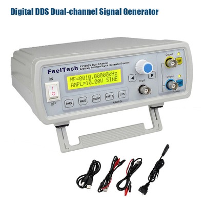24MHz Digital DDS 2-channel Signal Generator Frequency Counter 250MSa/s V8C0