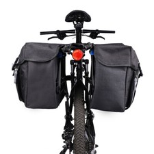 Waterproof Bike Bicycle Rear Rack Pannier Bags Seat Saddle Carry Bag Carrier 25L