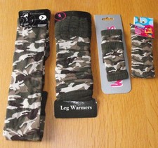 Army Camouflage Headbands or Wristands Fancy Dress