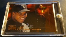 1996 FRANK THOMAS SELECT CERTIFIED MIRROR RED #135 ONLY 90 MADE 