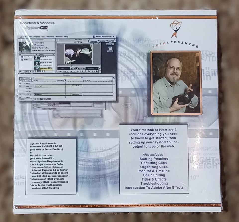 TOTAL TRAINING FOR ADOBE PREMIERE 6- Sealed CD Rom ONLY! - Image 2 of 3