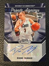 DIANA TAURASI 2025 Panini UConn Basketball Parallel SP AUTO #'d 1/10 Autograph